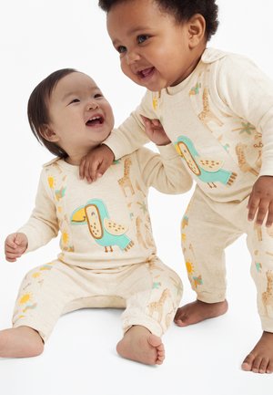Jacky Baby, CUTE LOVELY UNISEX - Tuta jumpsuit - beige melange