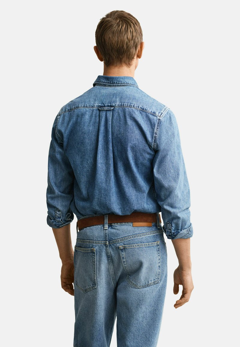 GANT Košile - semi light blue worn in