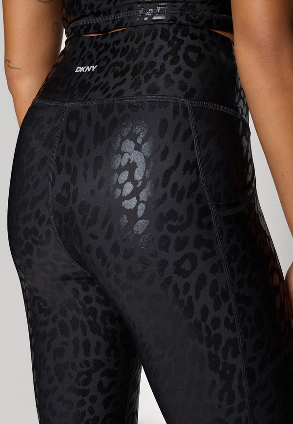 ELEVATE INTERLOCK HIGH WAIST PRINTED FITNESS WITH POCKETS - Leggings2