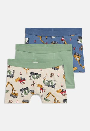 WORKING VEHICLES 3 PACK - Panties - green/blue/multi-coloured