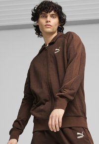 Puma Sweatjakke - espresso brown