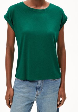 Camiseta básica - mottled green