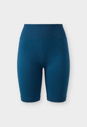 ICANIWILL, DEFINE SEAMLESS V SHAPE BIKER SHORTS - Leggings - teal blue