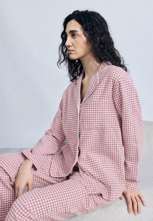 JACKET CHECK  - Pyjama top - wistful mauve