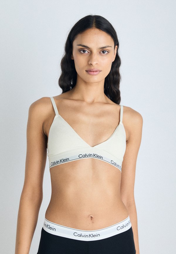 LIGHTLY LINED TRIANGLE ICON COTTON VDAY - Triangle bra