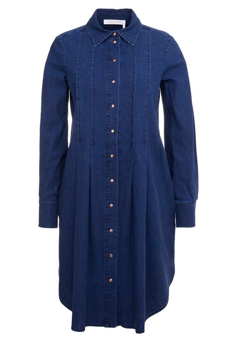 see by chloe denim shirt dress Denim Shirtdress by See by Chlo