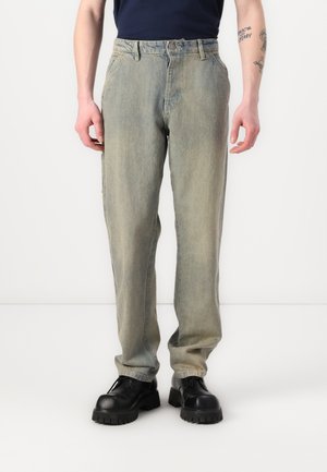 DOMINO - Jeans relaxed fit - sand vintage wash