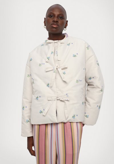 Sleeper UKIYO PUFFER JACKET - Bomber bunda - white