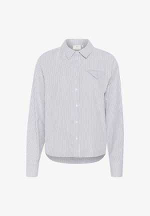 Kaffe KAOSITA - Blusa - white black oxford stripe