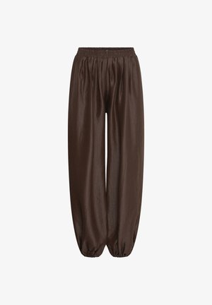 ICHI, IHBALLOON PA - Pantalon classique - chicory coffee