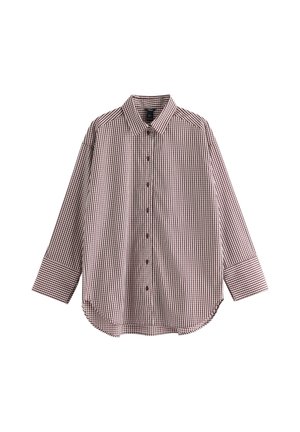 Lindex, LINDEX OVERSIZED SHIRT LINDEX - Camicia - dark dusty red
