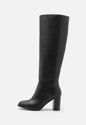 LEATHER  - Boots - black