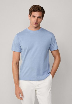 STRIPE TEE - T-Shirt print - chambray blue