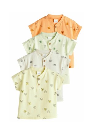 Next SHORT SLEEVE 4 PACK REGULAR FIT - Potiskana majica - minerals