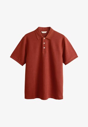 Next, Polo - rust red