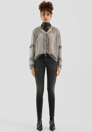 Jeans Skinny Fit - dunkelgrau