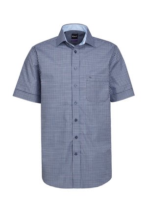 KENT KURZARM REGULAR FIT - Hemd - blue white