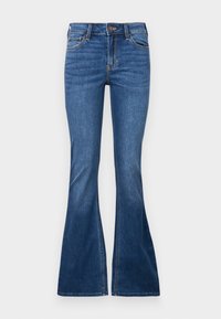 Bootcut piegriezuma džinsi - dark blue denim
