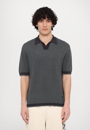 Emporio Armani Polosärk - bristol black chevronne