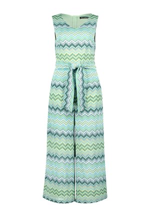 Betty Barclay, BETTY BARCLAY MIT V-AUSSCHNITT JUMPSUIT - Jumpsuit - blau/grün