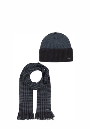 GESCHENKSET SONSTIGE MUSTER - Sciarpa - navy