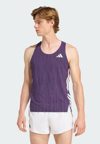 adidas Performance SNGLT - Top - aurora plum/noble ink