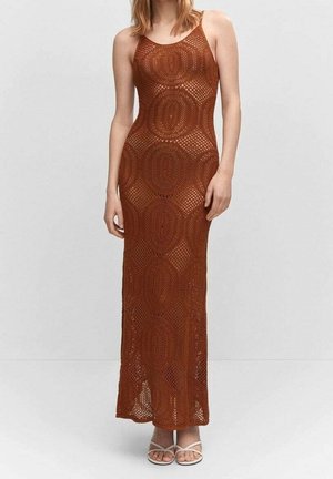Maxi-jurk - cognac