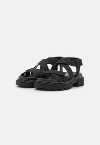 G-STAR XINVA DNM W - Platform sandals - black