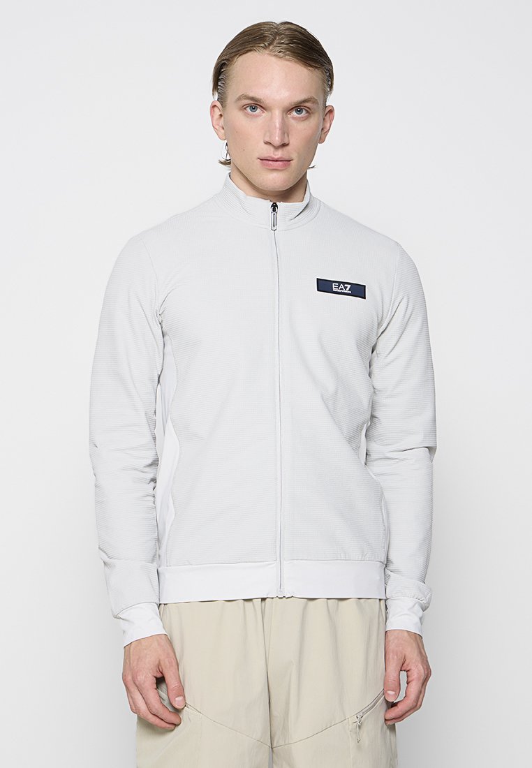 EA7 Emporio Armani Sweater met rits beige EA7 Emporio Armani Sweater met rits beige