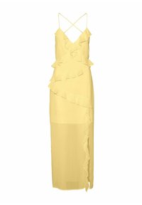 Vero Moda VMAMINA LANGES  - Maksi garuma kleita - pale banana