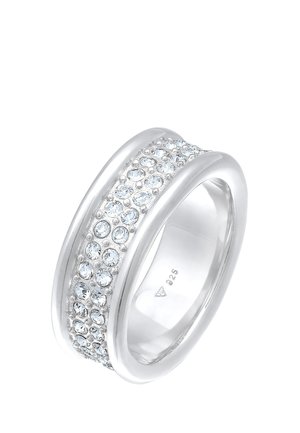 BOLD ELEGANCE - MIT KRISTALLEN VON SWAROVSKI® - Ring - silberfarben