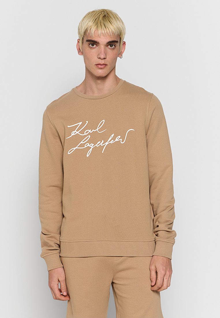 Karl Lagerfeld Sweater lichtbruin