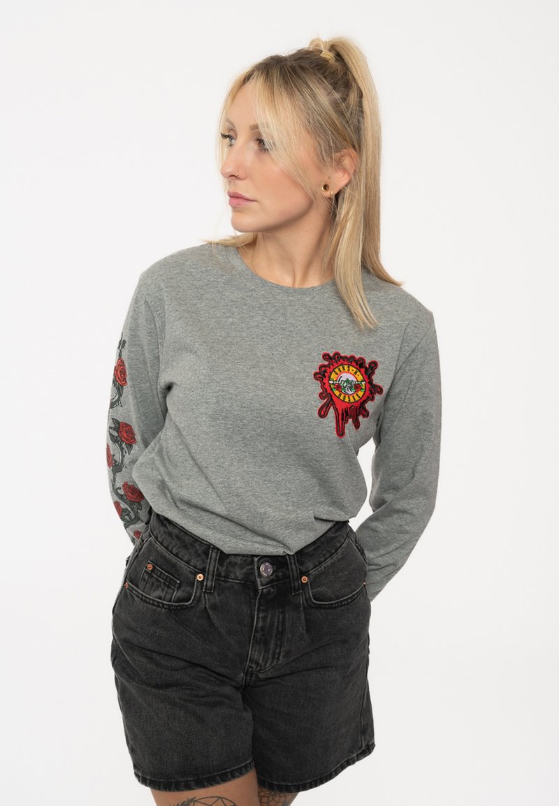 Paradiso Clothing GUNS N ROSES WELCOME TO THE JUNGLE  - Long sleeved top - grey