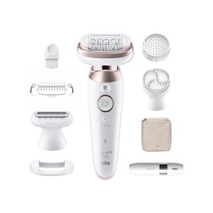 BRAUN EPILIERER - SILK-ÉPIL 9-360 3D SENSOSMARTTM - ROSE TITAN - Hair removal tool - rosa titan