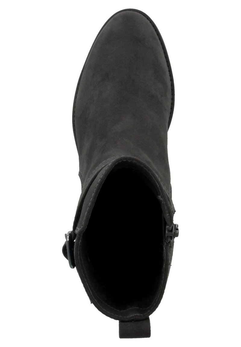 Damen Ankle Boots | s.Oliver Cowboy-/Bikerstiefelette anthracite/grau - EG56878 Damen Ankle Boots | s.Oliver Cowboy-/Bikerstiefelette anthracite/grau - EG56878