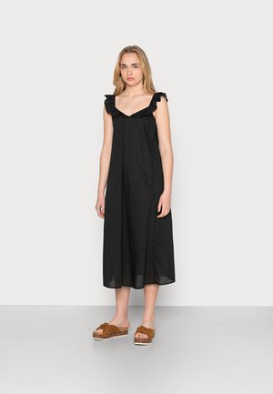 ONLALLIE STRAP DRESS - Vapaa-ajan mekko - black