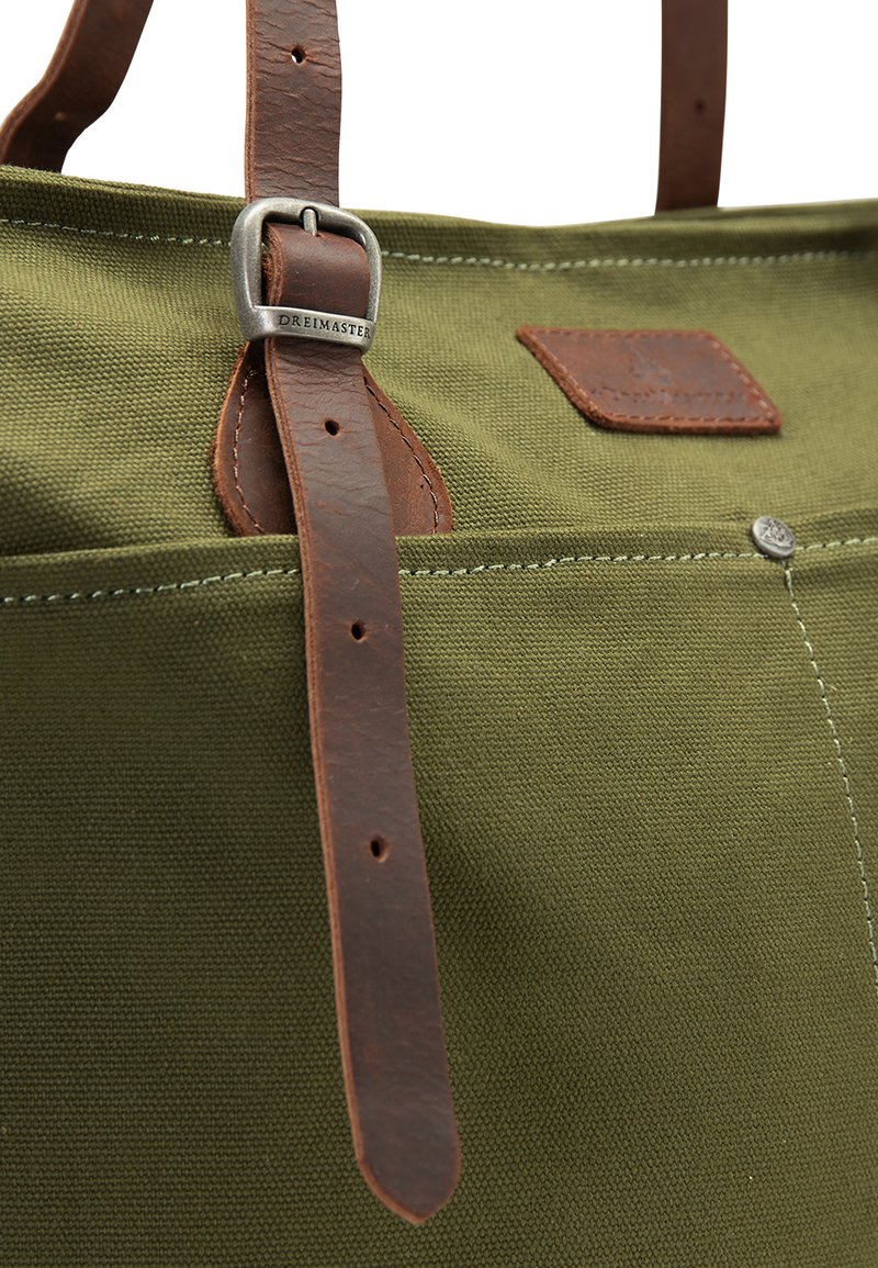 Damen Handtaschen | DreiMaster Shopping Bag oliv braun/oliv - CU71061 Damen Handtaschen | DreiMaster Shopping Bag oliv braun/oliv - CU71061