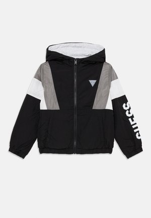 HOODED JACKET  - Veste mi-saison - schwarz