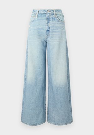rag & bone MIRAMAR SOFIE ANKLE - Wide leg - meadow blue