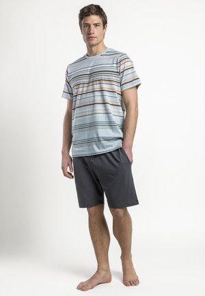 Antonio Miro ANTONIO MIRO PIJAMA MANGA CORTA STRIPES AUTOMOBILE PARA HOMBRE SET - Conjunto de pijama - caqui