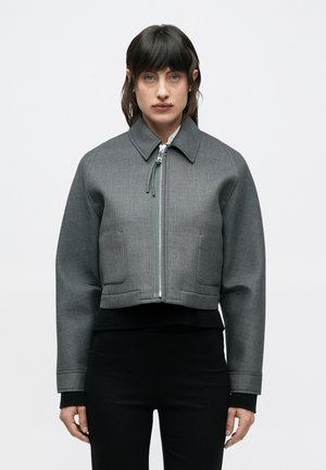 DISCHI JACKE - Lichte jas - melange grau caviar