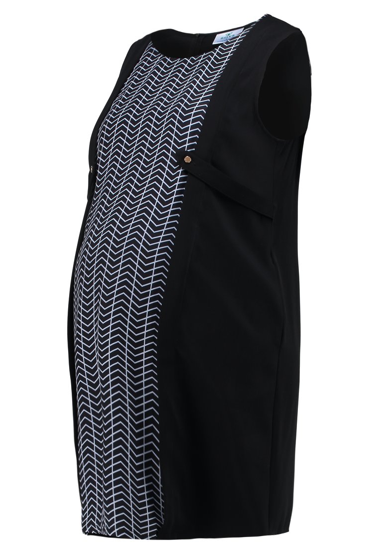 Spring Maternity Jurk zwart