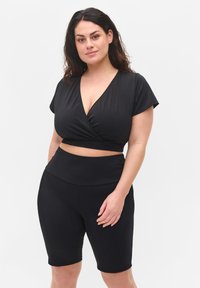 Zizzi Legíny – nohavice - black