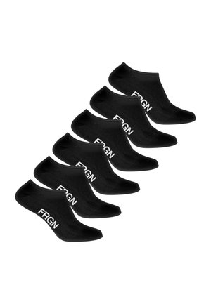 LOT DE 6 PAIRES - Chaussettes - blanc noir