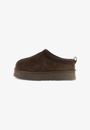 CAFèNOIR, CLOGS SHOES - Domácí obuv - dark brown