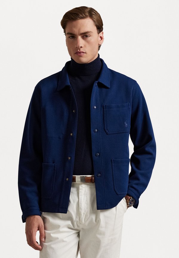 DOUBLE-KNIT OVERSHIRT - Shirt - east side royal