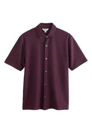 Next, REGULAR FIT - TEXTURED JERSEY SHORT SLEEVE SHIRT  . - Košeľa - red