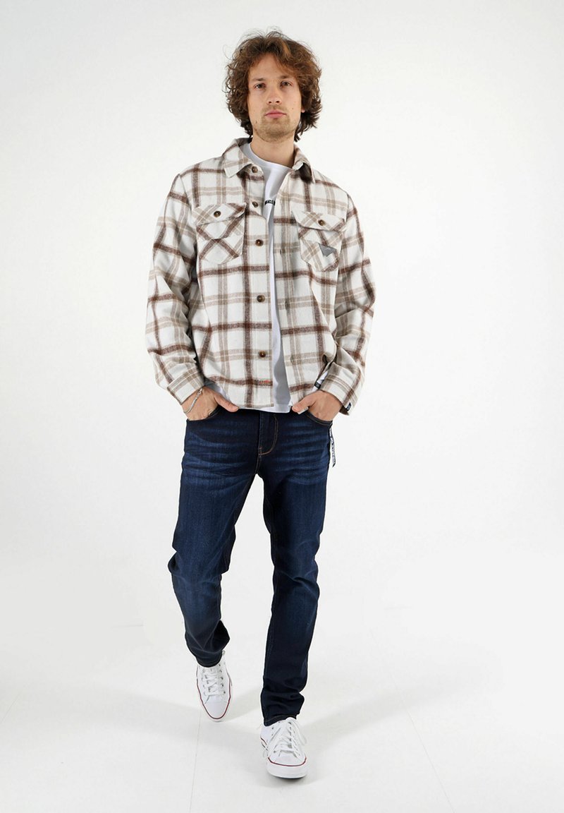 Miracle of Denim Regular Broek 'Thomas' in Olijfgroen ABOUT YOU