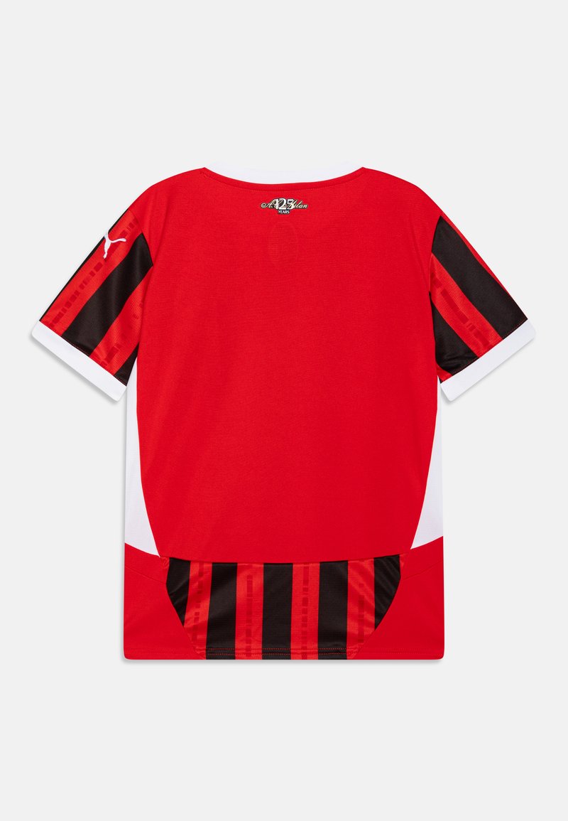 Ac Milan T Shirt Puma Bambino Rosse AC Milan Maglia Prematch Puma