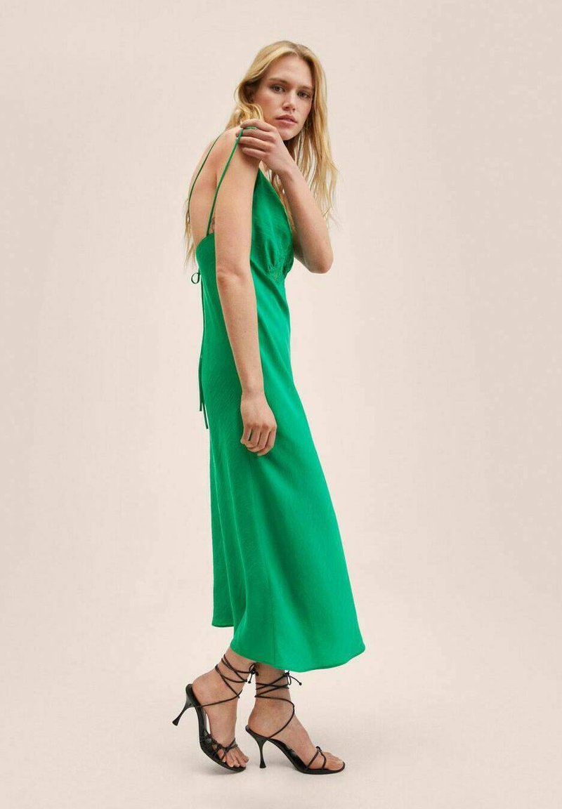 Damen Freizeitkleider | Mango LENCERO Freizeitkleid green/grün - ZX27206 Damen Freizeitkleider | Mango LENCERO Freizeitkleid green/grün - ZX27206